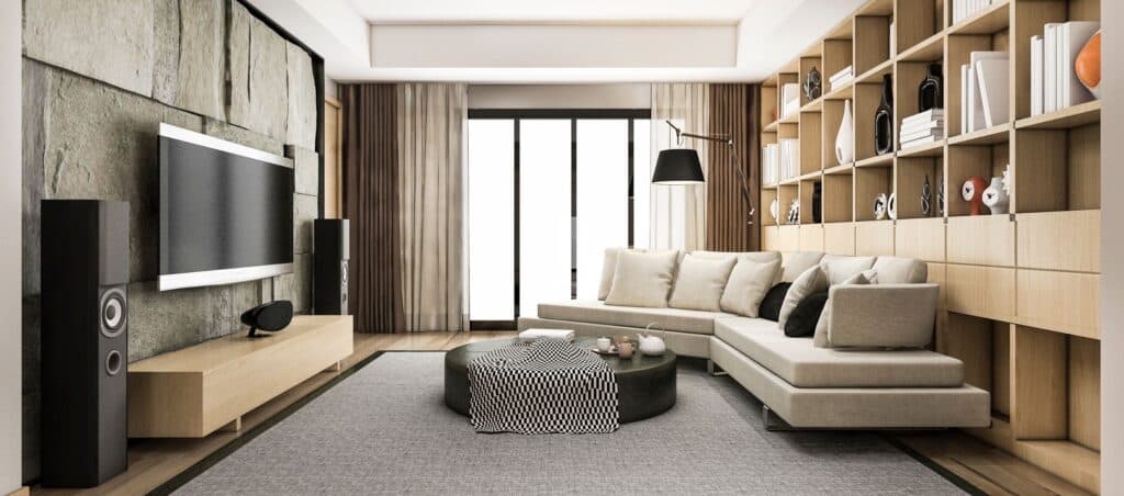 Salon relookée par Koverstar — ambiance 1